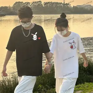 2 Adet Tir Harajuku Style Çift Sevgili Kombinleri Couple Clothing Yeni Sezon