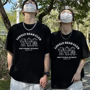 2 Adet Tir Harajuku Style Çift Sevgili Kombinleri Couple Clothing Yeni Sezon