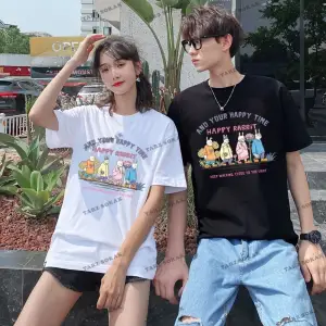 2 Adet Tir Harajuku Style Çift Sevgili Kombinleri Couple Clothing Yeni Sezon