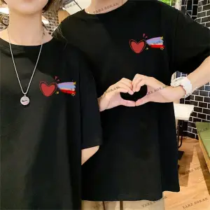 2 Adet Tir Harajuku Style Çift Sevgili Kombinleri Couple Clothing Yeni Sezon