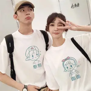 2 Adet Tir Harajuku Style Çift Sevgili Kombinleri Couple Clothing Yeni Sezon