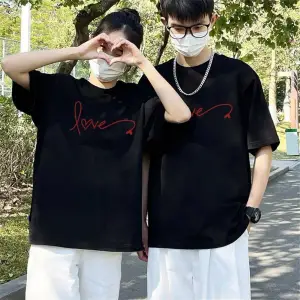 2 Adet Tir Harajuku Style Çift Sevgili Kombinleri Couple Clothing Yeni Sezon