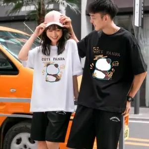2 Adet Tir Harajuku Style Çift Sevgili Kombinleri Couple Clothing Yeni Sezon