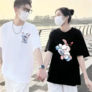 2 Adet Tir Harajuku Style Çift Sevgili Kombinleri Couple Clothing Yeni Sezon