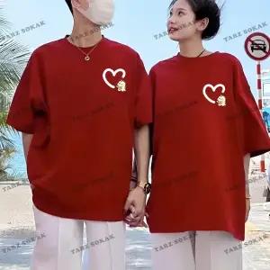 2 Adet Tir Harajuku Style Çift Sevgili Kombinleri Couple Clothing Yeni Sezon