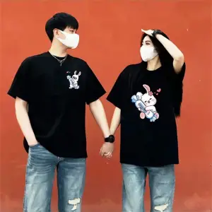 2 Adet Tir Harajuku Style Çift Sevgili Kombinleri Couple Clothing Yeni Sezon