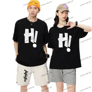 2 Adet Tir Harajuku Style Çift Sevgili Kombinleri Couple Clothing Yeni Sezon