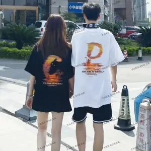 2 Adet Tir Harajuku Style Çift Sevgili Kombinleri Couple Clothing Yeni Sezon