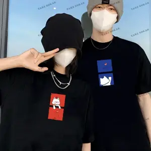 2 Adet Tir Harajuku Style Çift Sevgili Kombinleri Couple Clothing Yeni Sezon