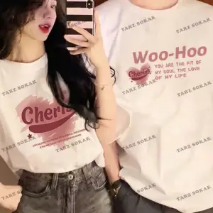 2 Adet Tir Harajuku Style Çift Sevgili Kombinleri Couple Clothing Yeni Sezon