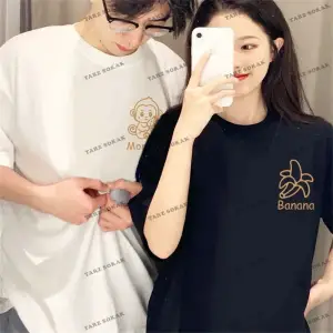 2 Adet Tir Harajuku Style Çift Sevgili Kombinleri Couple Clothing Yeni Sezon