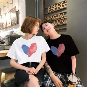 2 Adet Tir Harajuku Style Çift Sevgili Kombinleri Couple Clothing Yeni Sezon
