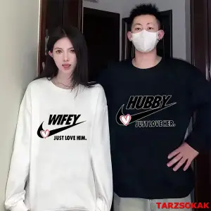 2 Li Harajuku Style Çift Sevgili Kombinleri Couple Clothing Yeni Sezon