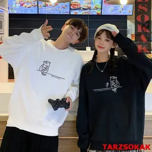 2 Li Harajuku Style Çift Sevgili Kombinleri Couple Clothing Yeni Sezon 2 Adet