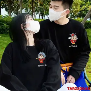 2 Li Harajuku Style Çift Sevgili Kombinleri Couple Clothing Yeni Sezon 2 Adet