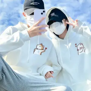 2 Li Harajuku Style Çift Sevgili Kombinleri Couple Clothing Yeni Sezon 2 Adet