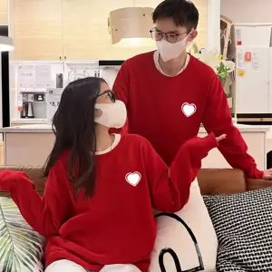 2 Li Harajuku Style Çift Sevgili Kombinleri Couple Clothing Yeni Sezon 2 Adet