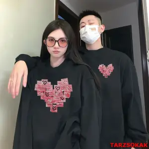 2 Li Harajuku Style Çift Sevgili Kombinleri Couple Clothing Yeni Sezon 2 Adet