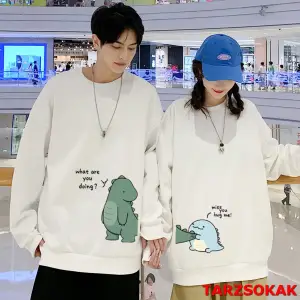 2 Li Harajuku Style Çift Sevgili Kombinleri Couple Clothing Yeni Sezon 2 Adet