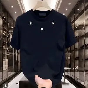 3 Yıldız Baskılı Beyaz