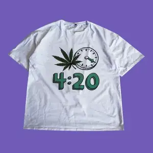 420 Weed Oversize Tişört