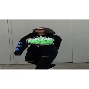 555 Spider Siyah Unisex Sweatshirt