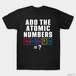 67 Altı Yedi Elets Periyodik Tablo Erkekler Kadınlar Için Tişört % 100% Pamuklu Tişörtler 3XS