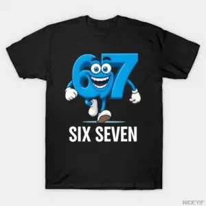 67 Altı Yedi İtalyan Brainrot Oyun Viral T-shirt Erkekler Kadınlar Için % 100% Pamuk T Shirt