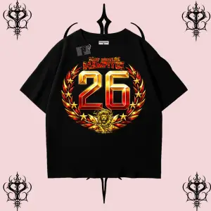 Dört Dörtlük Şampiyon 26 Oversize Unisex Taraftar Tişörtü