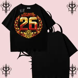 Dört Dörtlük Şampiyon 26 Oversize Unisex Taraftar Tişörtü