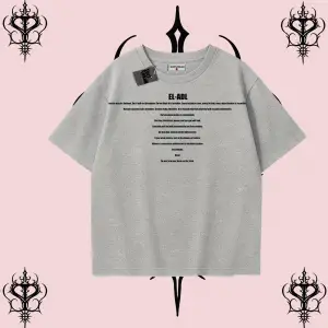 EL-ADL ingilizce  | Rabbimin 99 İsminden El-Adl Oversize Unisex Tişört – Adalet Temalı Streetwear