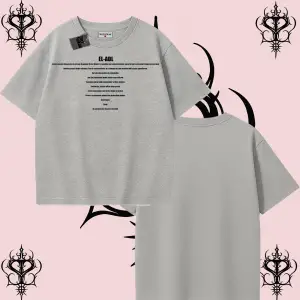 EL-ADL ingilizce  | Rabbimin 99 İsminden El-Adl Oversize Unisex Tişört – Adalet Temalı Streetwear