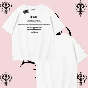 EL-VARİS ingilizce | Rabbimin 99 İsminden El-Varis Oversize Unisex Tişört – Hakikat Temalı Streetwear