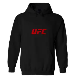 Unisex Siyah Hoodie Sweatshirt