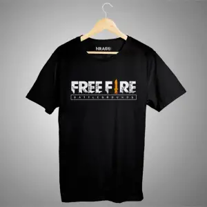 Freefire Siyah Tişört
