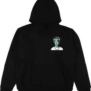 Keep Cool Siyah Oversize Unisex Kapüşonlu Sweatshirt Hoodie