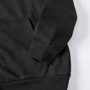 Ünisex Basic Slim Fit Kapüşonlu Fermuarlı Cepli Sweatshirt Çimen Yeşil Yeşil