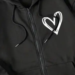 Ünisex Basic Slim Fit Kapüşonlu Fermuarlı Cepli Sweatshirt Çimen Yeşil Yeşil