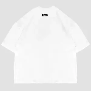 816 Stars Baskılı Oversize Unisex Beyaz