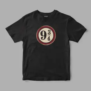 9 3/4 Hogwarts Express Harry Potter Baskılı Tişört