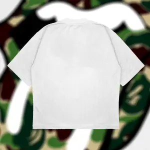 A Bathing Ape X Rolling Stones Green Boxy Fit Oversize Unisex Tshirt – Baskılı Tiş
