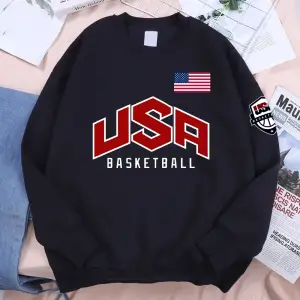Abd Basketballer baskılı sokak rahat Hoody erkekler kadınlar Hip Hop boy giyim gevşek sıcak p