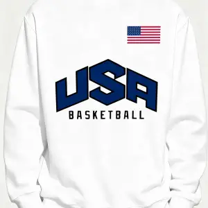 ABD Basketbol Oyunu Baskıları Kış Günlük Erkek Tişörtü Rahat Rahat Kazaklar Polar Yumuşak Sok