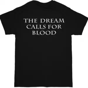 ACCEPT OBJECTION OVERRULED NEW BLACK T-SHIRT ÖN VE ARAKA BASKILI