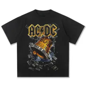 ACDC Bant Baskı Moda