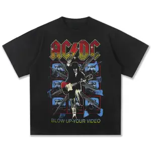 ACDC Bant Baskı Moda