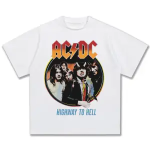 ACDC Bant Baskı Moda