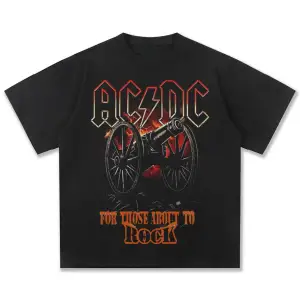 ACDC Bant Baskı Moda