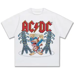 ACDC Bant Baskı Moda