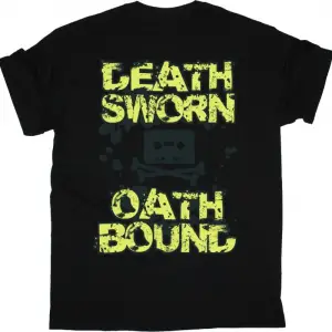 ACID BATH DEVIL BABY NEW BLACK T-SHIRT NEW BLACK T-SHIRT ÖN VE ARAKA BASKILI